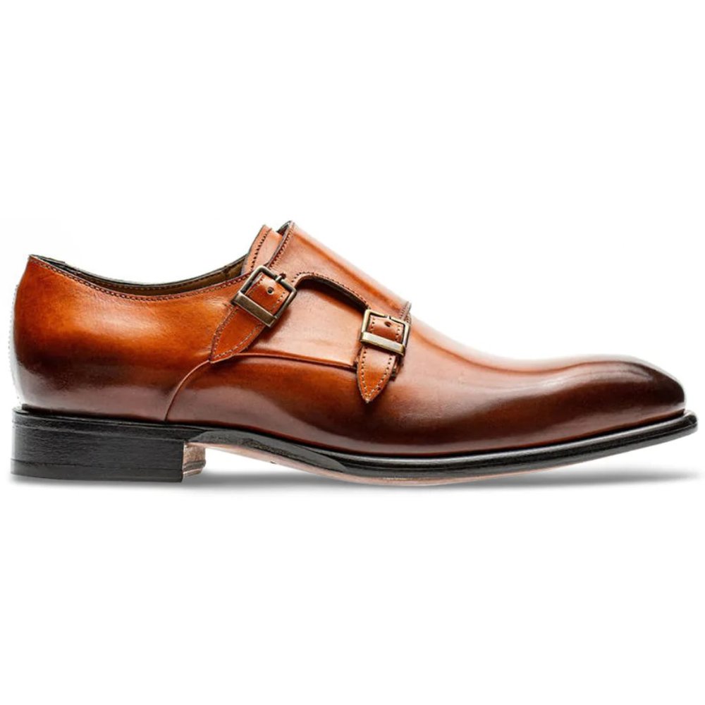 Jose Real Colonial Double Monk Cognac NWB Size 13